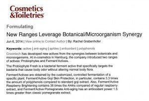 14-PROBIOPHYTE FRESH - FERMENT'ACTIVES-Cosmetics & Toiletries-10 June 2014