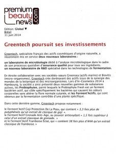 15-GREENTECH expansion-Premium Beauty News-11 June 2014