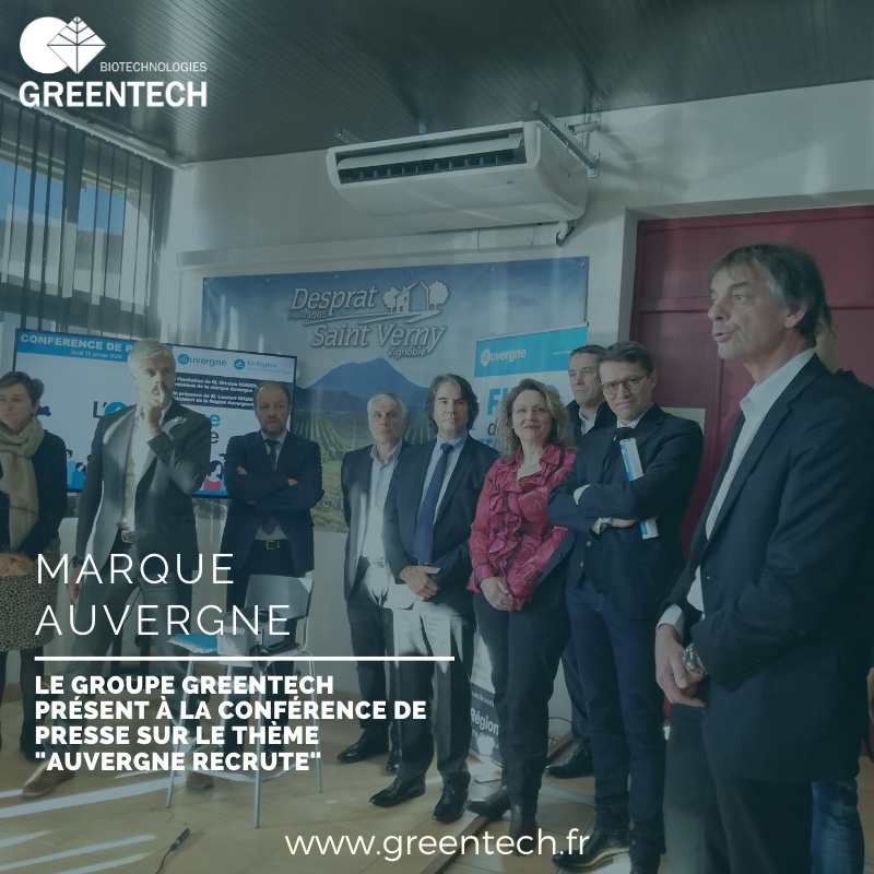 GREENTECH agit pour l'attractivité de la région Auvergne-Rhône-Alpes