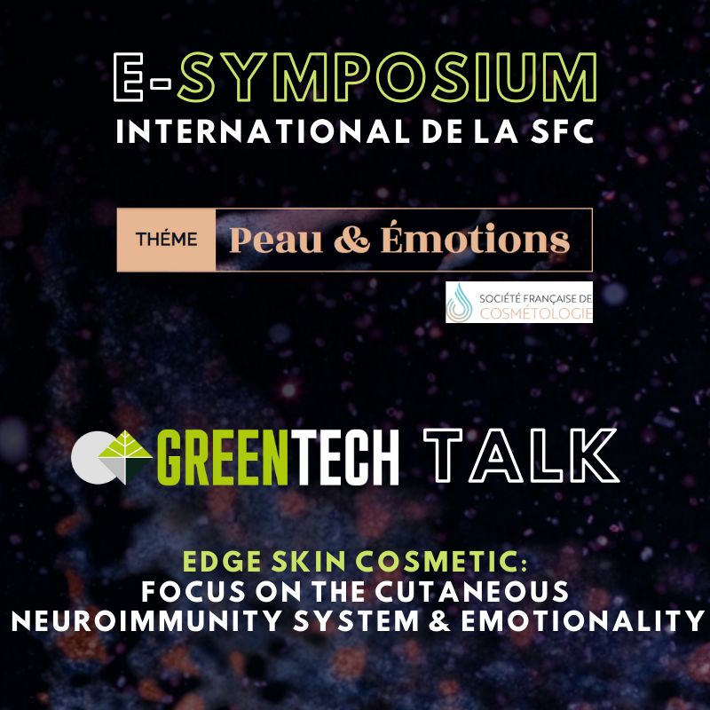 GREENTECH talk au e-Symposium international de la SFC 2020