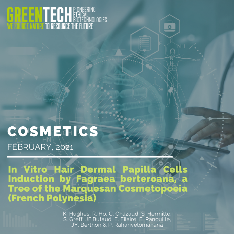 Article scientifique greentech 2021