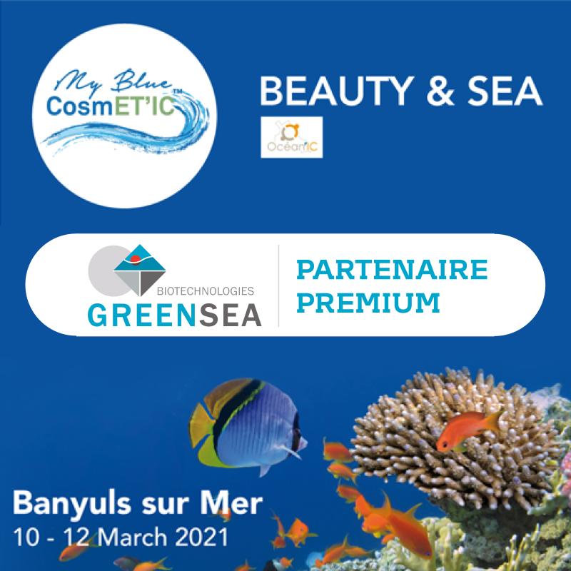 Greensea partenaire premium de MyBlueCosmET’IC 2021