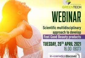 Webinar Greentech - IN-Cosmetics Discover - Feel Good Beauty