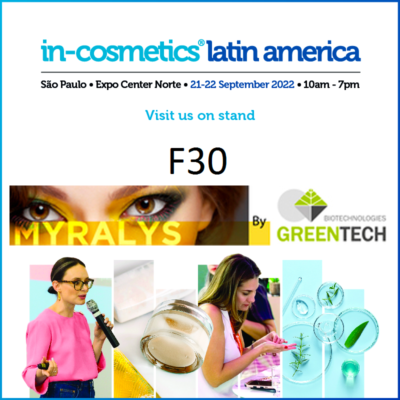 Greentech @Incosmetics Latin America 2022