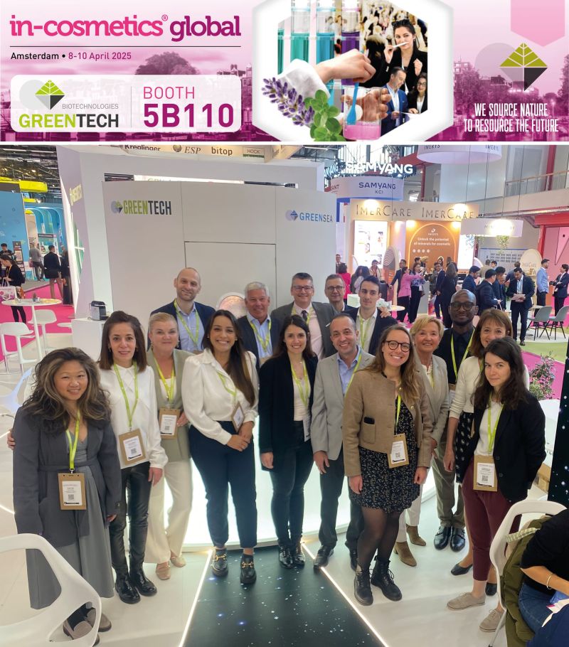 Greentech Incosmetics Global 2025 Amsterdam